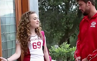 Highschool teen facial